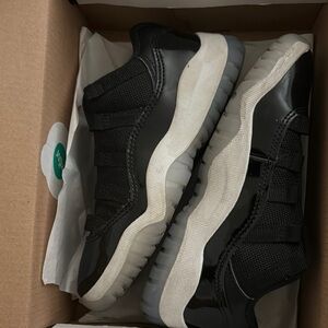 Jordan Black and White High-Top Sneakers